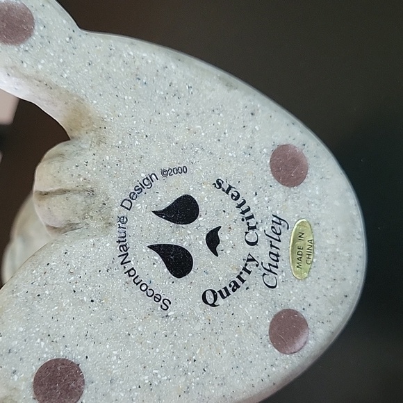 Quarry Critters Cute Cat Charley 2000 Second Nature Design Vintage - Picture 8 of 8